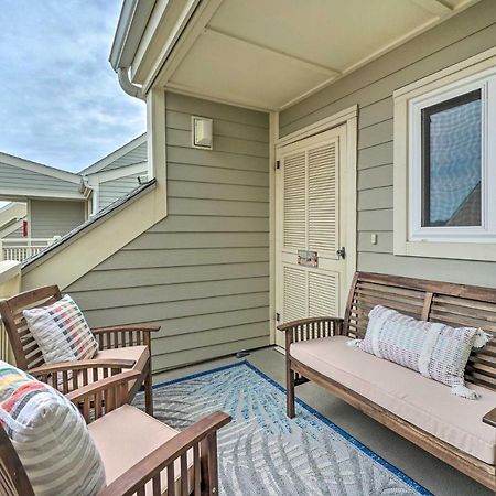 Beachfront Condo With Unobstructed Ocean Views! Oak Island Kültér fotó