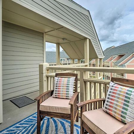 Beachfront Condo With Unobstructed Ocean Views! Oak Island Kültér fotó